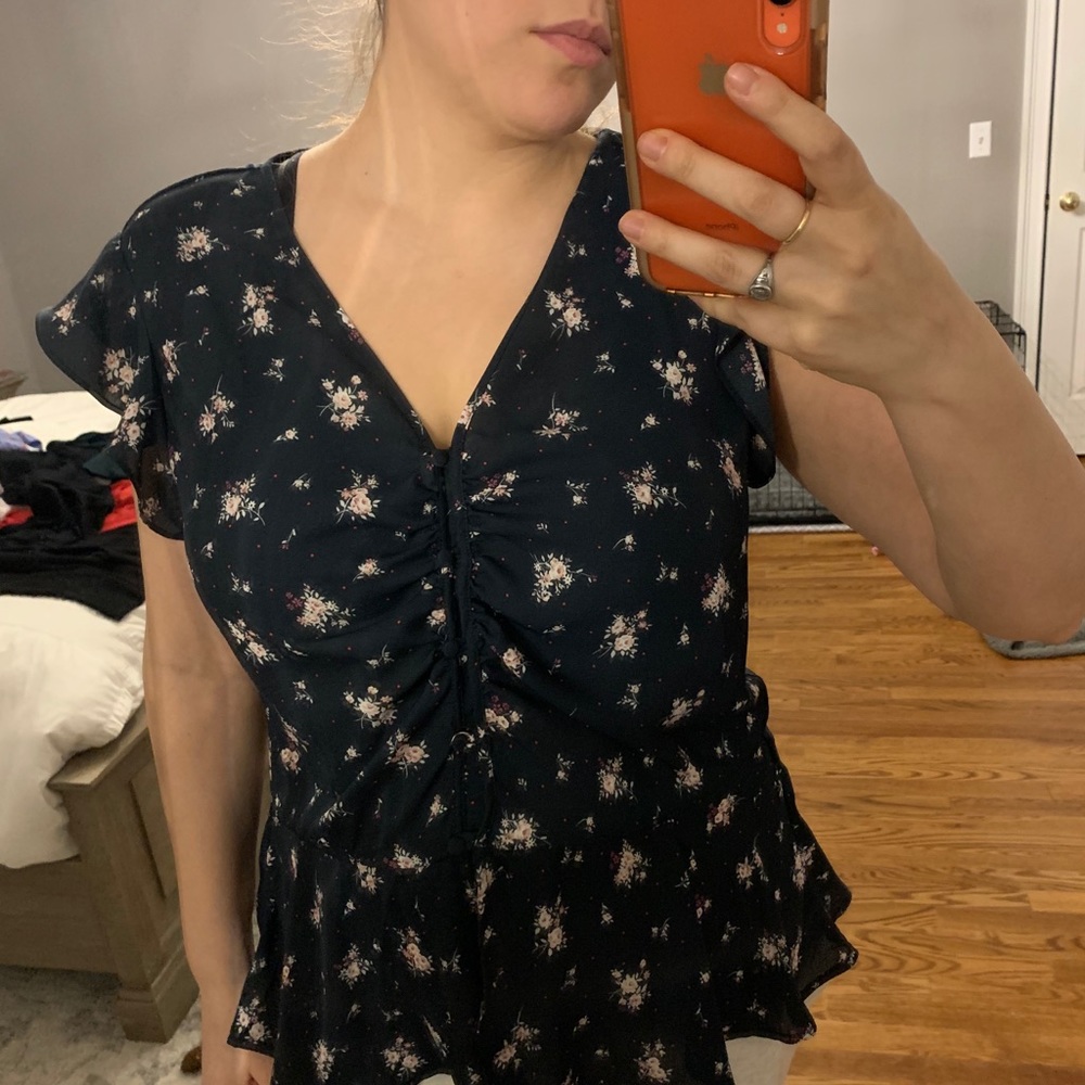 Floral blouse